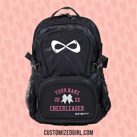 personalized cheerleading backpack